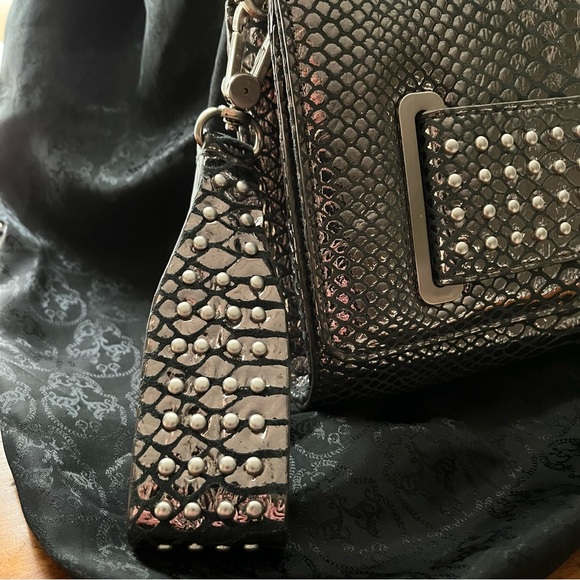 Thomas Wylde Studded Metallic Clutch - Picture 5 of 9